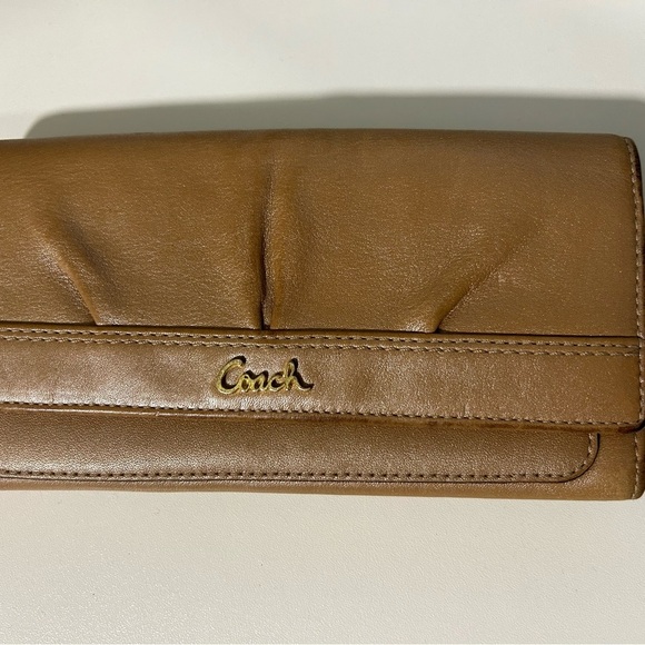 Coach Handbags - Coach Tan Leather Women's Bag